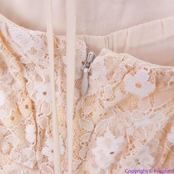 NEW Free‎ People Lexi Strappy Lace Romper, L - Picture 13 of 16